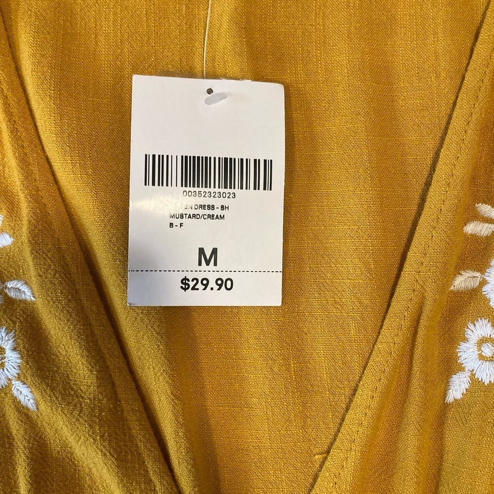 Forever 21 Yellow Mini Dress - Picture 7 of 7